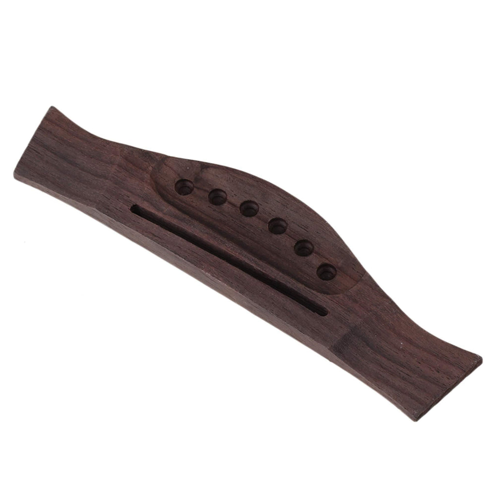 Acoustic Guitar Rosewood Bridge Tailpiece 6 Strings For Acoustic Guitar