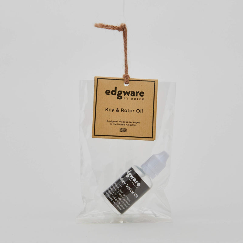 Edgware BY BBICO Key & Rotor Oil for Woodwind Instruments and Rotary Valve Instruments - Clarinet, Flute, Saxophone, Oboe, Bassoon, French Horn, etc.