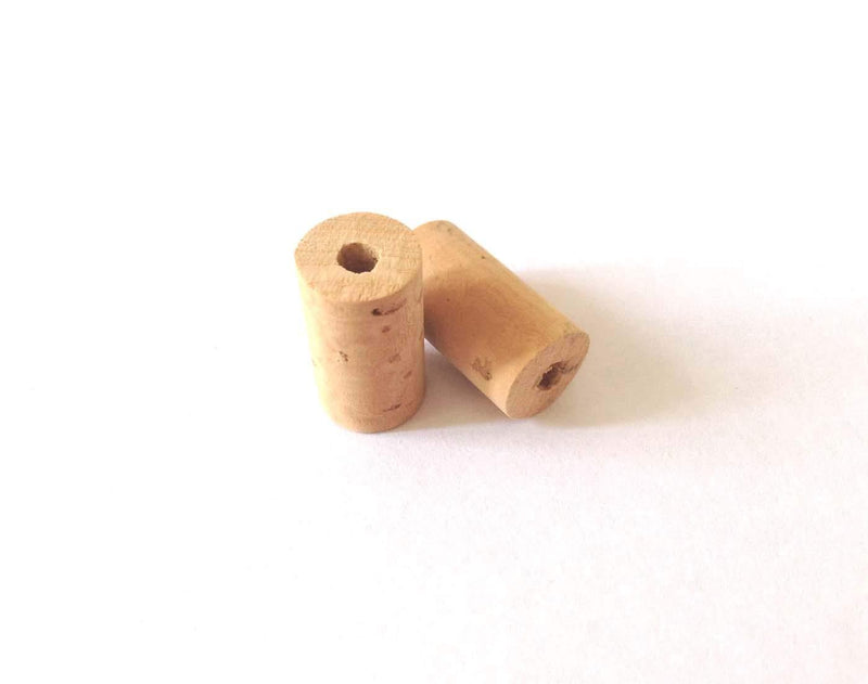 2x Length 2cm Piccolo Head Natural Cork Stopper Plug Musical Instruments Piccolo Repair Maintenance Parts Maintain Accessories Fitting