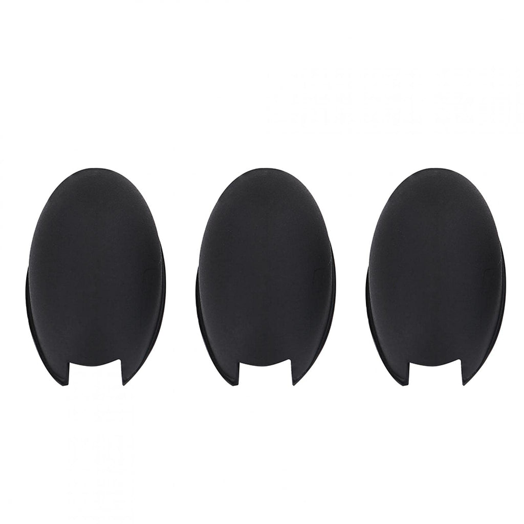3Pcs/Set Black Rubber Saxophone Palm Key Pads Cushions Musical Instrument Accessories for Soprano Alto Tenor Sax Wind Instruments