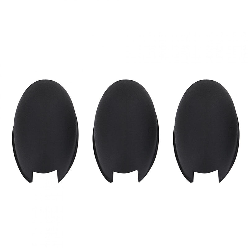 3Pcs/Set Black Rubber Saxophone Palm Key Pads Cushions Musical Instrument Accessories for Soprano Alto Tenor Sax Wind Instruments