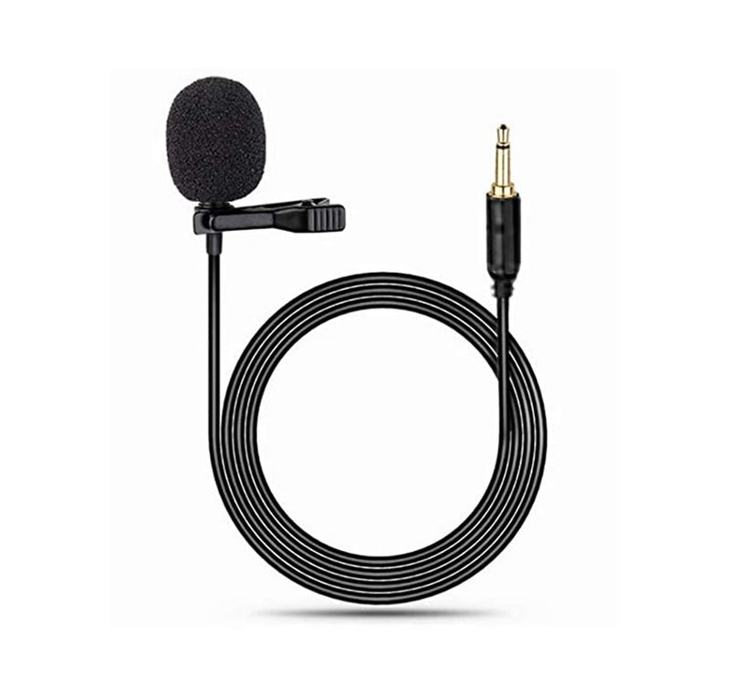 Lavalier Microphone, Lapel Condenser Collar mic with Easy Clip on System Specially for alvoxcon UM3 System