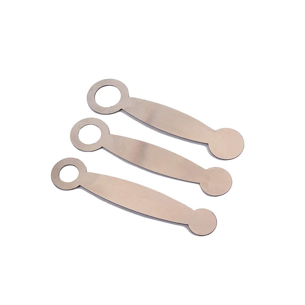 Alnicov 3Pcs Clarinet Pads Repair Tools for Adjusting Clarinet Tube Button Woodwind Instrument Tools