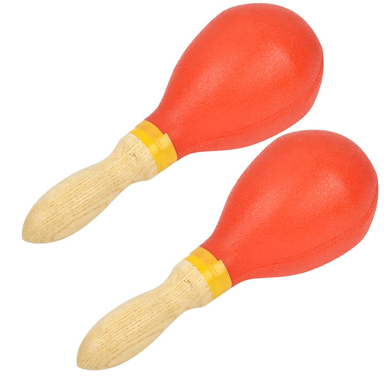QLOUNI Percussion Maracas Shakers Rattles Sand Hammer Musical Learning Toy Percussion Instrument
