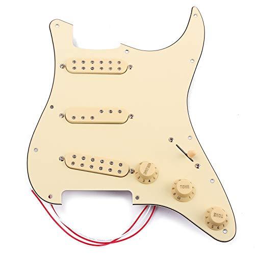 Alnicov SSS 3-Ply Pre-Wired Pickguard Pickup Set High quality Retro Single-coil Pickup Musical Instrument Accessories