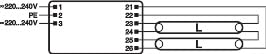 QTP-OPTIMAL 2X54-58/220-240 UNV1 OSRAM QTPOPT2X5