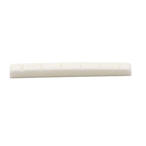 [AUSTRALIA] - 6 String Electric Guitar Nut Flat Bottom Slotted Bone Nuts for Guitar Replacement Parts Accessories (42x3.5x4.5/3.5mm) 42x3.5x4.5/3.5mm 
