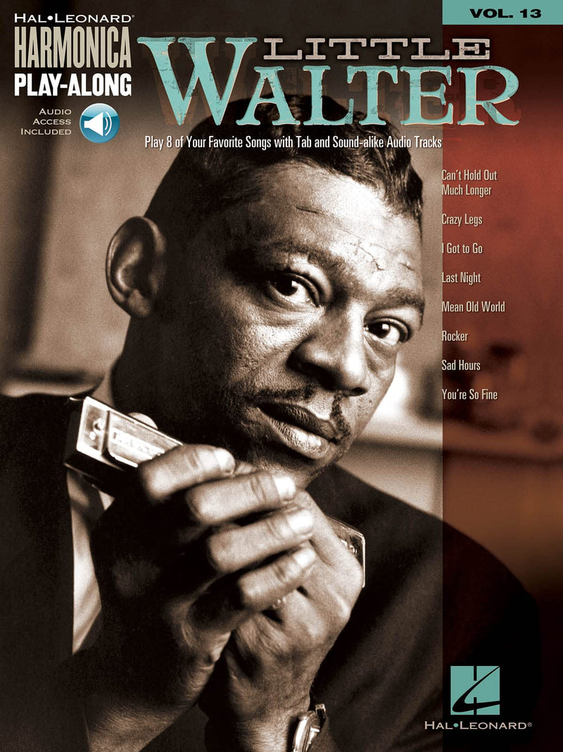 [AUSTRALIA] - Little Walter - Harmonica Play-Along Vol. 13 Book/Online Audio (Hal Leonard Harmonica Play-Along) 