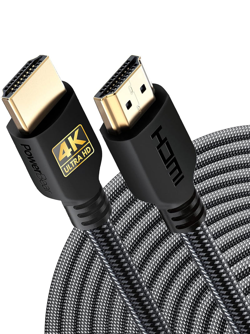 [AUSTRALIA] - 25ft (7.6M) High Speed HDMI Cable Male to Male with Ethernet Black (25 Feet/7.6 Meters) Supports 4K 30Hz, 3D, 1080p and Audio Return CNE60539 25 Feet (Single Pack) HDMI Male to Male 1 Pack 