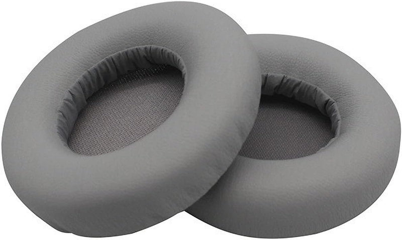Geekria QuickFit Replacement Ear Pads for Monster DNA On-Ear Headphones Earpads, Headset Ear Cushion Repair Parts (Grey) Grey