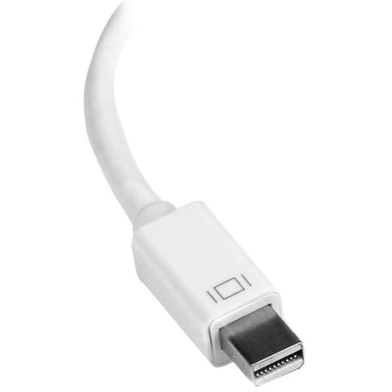 [AUSTRALIA] - StarTech.com Mini DisplayPort to HDMI Adapter - Active mDP to HDMI Video Converter - 4K 30Hz - Mini DP or 1/2 Mac/PC to HDMI Monitor/TV/Display - mDP 1.2 to HDMI Adapter Dongle - White (MDP2HD4KSW) 