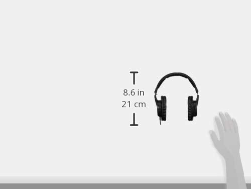 Marantz Pro Monitor Headphones, Enclosed Over-Ear Headphones, Wired 40mm Diameter Driver, Musical Instrument Playing, Distribution, DJ, Gaming, Telework, MPH-1 40mm headphones