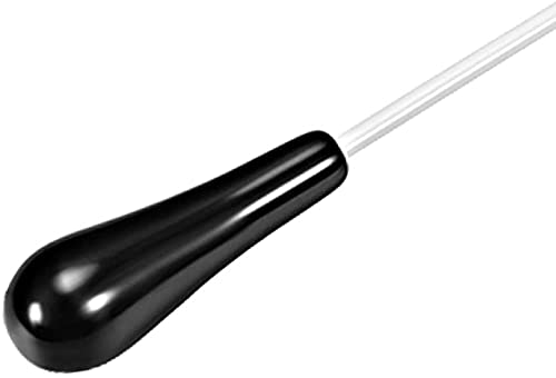 15 Inch Music Baton Orchestra Baton ABS Handle Music Conducting Baton Pack of 2 Black
