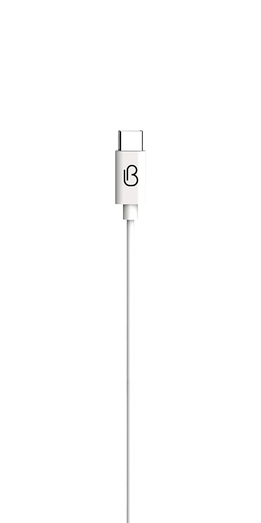 | Two-Person USB-C Earbuds for Couples | Dual Headphones with Individual Volume Control & Microphones | Share Music, Movies & Audiobooks Together | Includes Travel Pouch | 3-Year Warranty