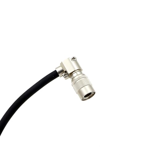 Alvin’s Cables Rotatable Right Angle Hirose 4 Pin Male to D-tap Power Cable for Sound Devices 688 644 633 MixPre-10 ii, Zoom F4 F8 F8N Recorder 50cm/19.7in Rotatable 4 Pin 19.7in