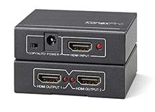Kanex Pro SP-HD1X24K 4K HDMI 2-Port Splitter,BLACK