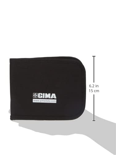 GIMA Mini Carrier bag in cordura with Zip Closure, Black