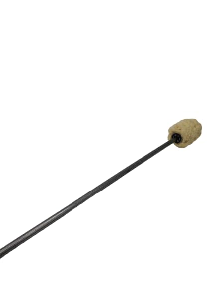 Fire Eating Torch – 2 Inch Woven Kevlar MoonBlaze Head – 17 Inches Long – Sold Individually – Fire Breathing, Spitting, Blower, Circus, Flow, Dance Prop – For Festivals & Performances – By FIRE MECCA Large