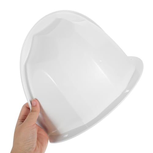 HOMSFOU Outdoor Camera Cover Weatherproof Sun Rain Shield Protective Housing for Security Cameras 11.42X8.27X5.12 Inches Easy Install White