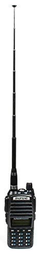 Authentic Genuine Nagoya NA-771R 16-Inch Retractable/Telescopic VHF/UHF (144/430Mhz) Antenna SMA-Female for BTECH and BaoFeng Radios NA-771R 15.6" VHF/UHF