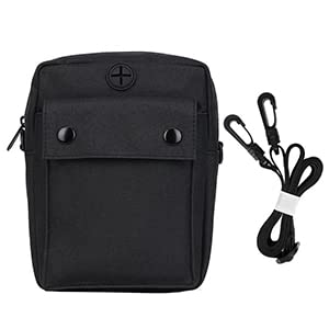 Portable CD Player Bag, CCHKFEI Waterproof CD Drive Bag Handbag Multipurpose CD Player Case Mini Shoulder Bag Fits Most CD Players