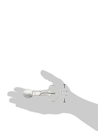 Gima 26827 Ends Steel Scissors Ino, Mod USA, 10.5 cm Navel scissors