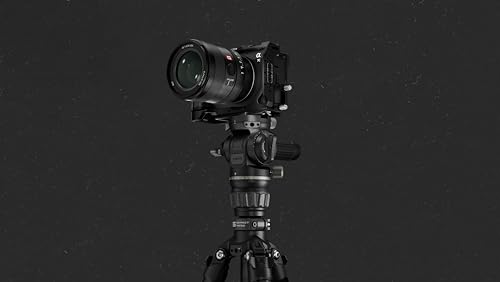 Tilta Full Camera Cage for a7C II / a7C R | Includes: Full Cage | HDMI Cable Clamp | LWS Baseplate | NATO Top Handle | 15mm Rod | Slotted and Allen Key (Titanium Gray)