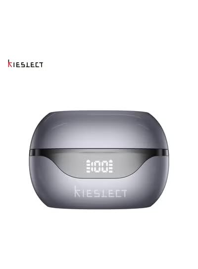 Kieslect Earbuds Open – Excellent 3D Surround Sound, AI Translation (by Google & Microsoft), ChatGPT Support, 6H Playtime + 30H Case, Fast Charging <1h, Ultra-Lightweight