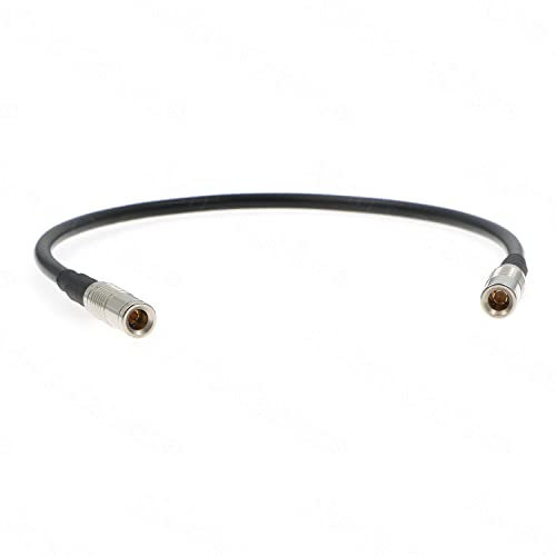 Alvin’s Cables Timecode Cable for Canon R5C Camera from Atomos Ultrasync One Straight DIN to DIN Time Code Cable 30cm|12inches