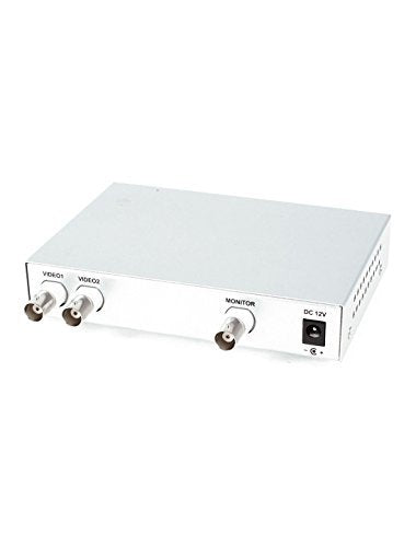 2CH Color Video Quad Switcher, CCTV DVR Camera Video Splitter Processor Switch System