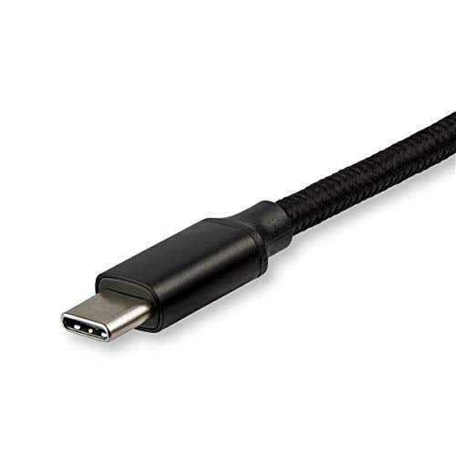 StarTech M.2 SATA SSD Enclosure, USB-C 3.1 Gen 2, Portable (SM21BMU31CI3) | External M.2 SATA NGFF, USB 3.2 Gen 2 10Gbps, Full SATA III, I/II backward, B-Key/B+M-Key, Integrated USB-C