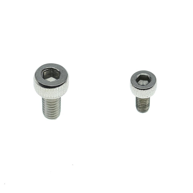 Dopro 30-Pack Stainless Steel Tremolo Bridge Locking Nut Lock Nut & Bridge Saddle Mounting Screws Fits for FR 30x Steel Locking Nut & Saddle Mounting Screws