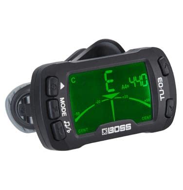 BOSS TU-03 Clip-on Tuner & Metronome (TU-03) Tuner + Metronome