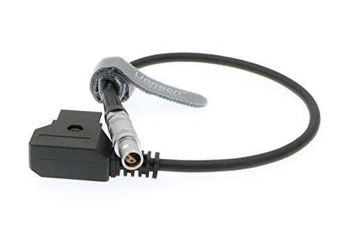 Uonecn Power Cable for Z Cam E2 Blackmagic Pocket Cinema Camera 4 Pin FFA 0S 304 to D Tap
