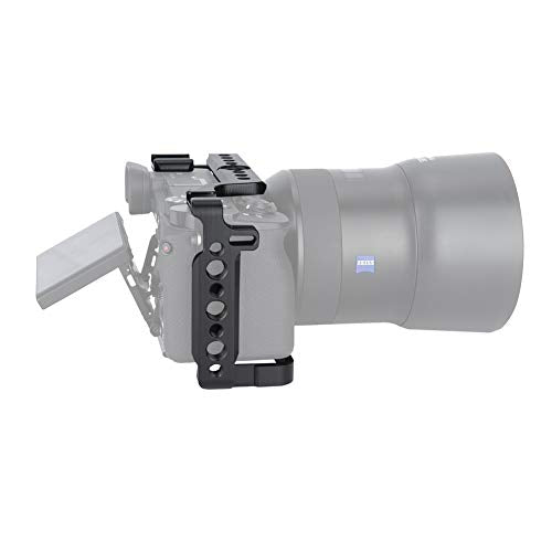 NICEYRIG Cage for Sony Alpha A6600, with NATO Rails and Cold Shoe Mounts - 340