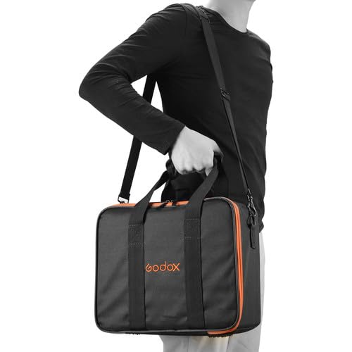 GODOX AD600Pro Carrying Case, Protective Bag for AD600 Series Flash | Compatible with AD600Pro II, AD600BM II, AD600, AD600Pro, AD600BMII Flash Units, Durable Storage Bag for Outdoor Use