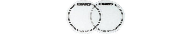 Evans EQ Single Pedal Patch, Clear Plastic