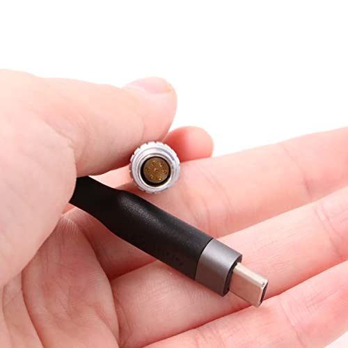 SZRMCC USB C Type-C to Nucleus M 7 Pin Male PD Trigger Power Cable for Tilta Nucleus-M Lens Follow Focus Motor