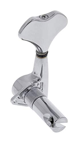 Gotoh GB707 Chrome Bass Machine Heads Set of 4 Inline