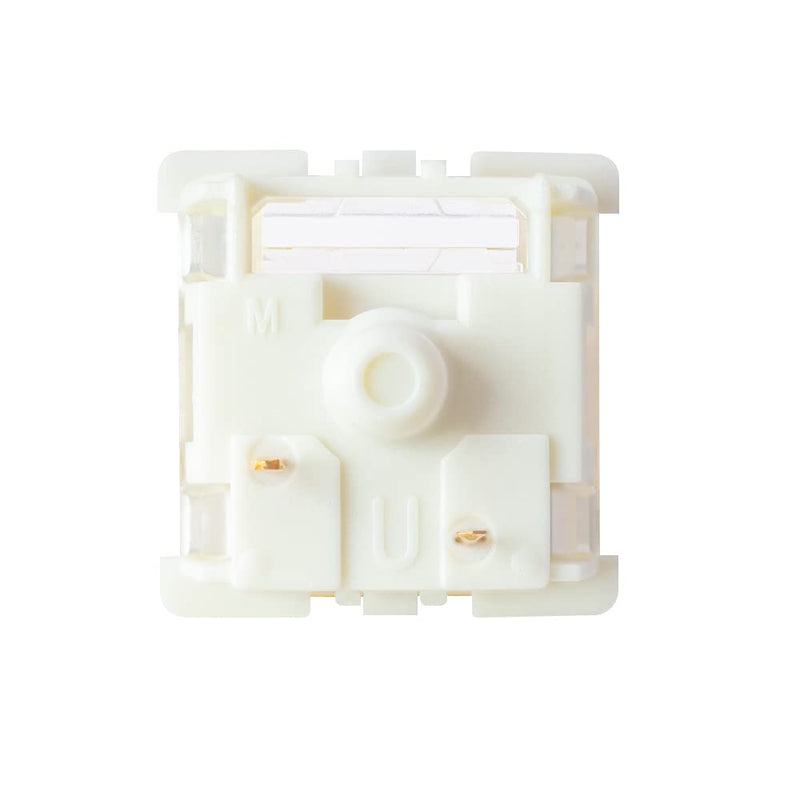 66 Pieces Gateron KS-9 Blue Switches for Mechanical Keyboards, 3-pin White-Shell Supporting SMD RGB Light