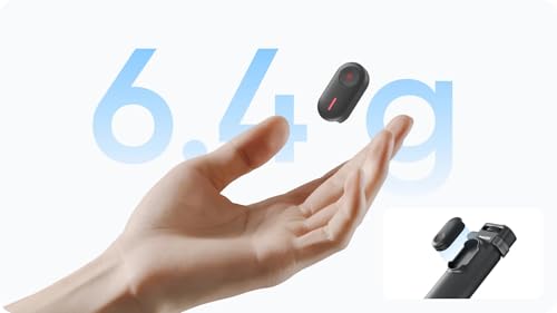 Insta360 Mini Remote, Compatible with insta360 GO Ultra/GO 3S/X6/X5/X4/X4 Air/X3/Ace Pro 2