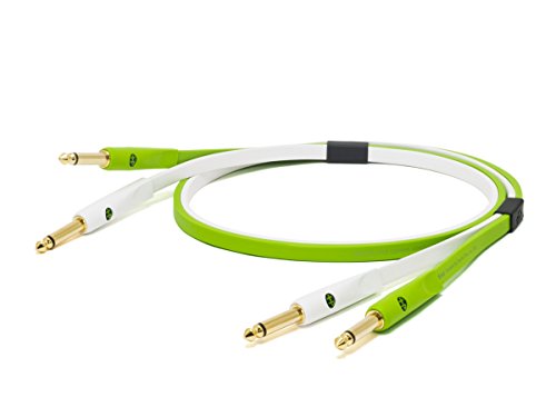 Neo by Oyaide NEOTS2M d+ TS (Class B) – Durable Audio and Signal Cable for DJ’s, Musicians and Producers,Green, 2 Meter