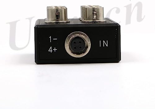 Uonecn Hirose 4 Pin Female Cable Splitter Multi-Port 1 in 6 Out for Audio Devices 688 633 Zoom F8 Camera Power Adapter Connector HR10A-7R-4S