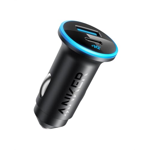 Anker USB C to USB C Cable 323 USB-C Car Charger Adapter with USB-C Cable