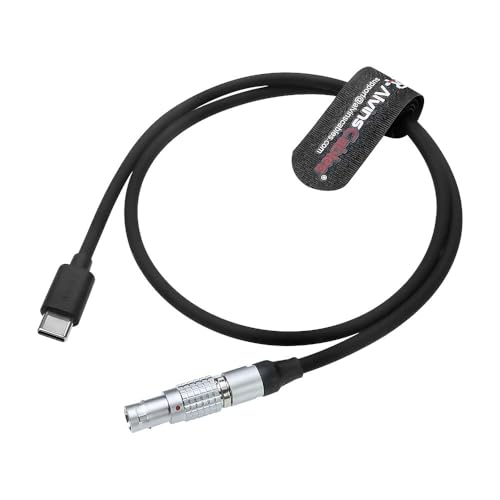 Alvin's Cables PD USB-C Type-C to 2 Pin Power Cable for Tilta| Teradek| SmallHD| Z-CAM Fast Charging Cable Ultra-Soft 60cm|24inches Standard Straight type-c 60cm