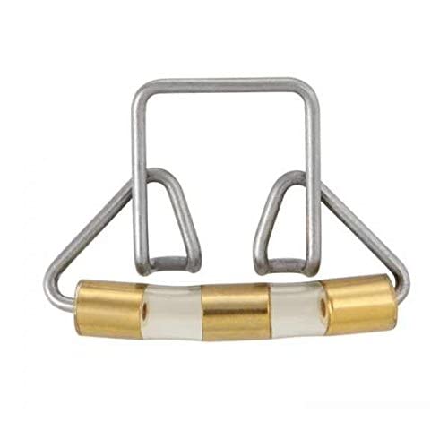 Wire Slide-On Violin Mute, Violin Wire Mute, Brass And Steel Rubber Tubing For Protection,4/4 And 3/4