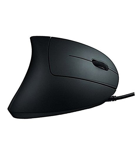 Wolf War Ergonomic Mouse High Precision Optical Vertical Mouse Adjustable DPI 800/1200 / 2400/3200 Wired Computer Mouse
