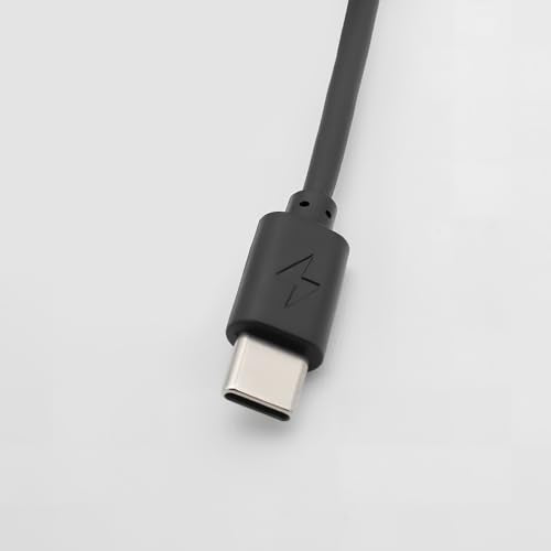 USB-C PD to NP-F550 Dummy Battery Coiled Power Cable, Fully Decoded Type C PD Adapter Suitable for Sony NP-F550/F570/F770/F970, Atomos Ninja V Shinobi Shogun 7, DSLR Camera & LED Light, 39"