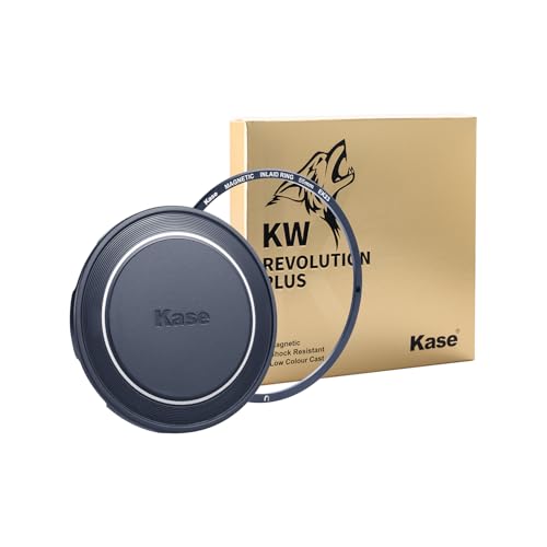 Kase Revolution Plus Magnetic Inlaid Adapter Set/Kit w Lens Cap Plus (55mm) 55mm