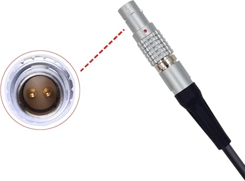 USB-C Type-C to Lemo-Compatible 0B 2Pin Male Cable Compatible with TILTA Teradek SmallHD Z Cam AntonBauer Pyxis Bond ARRI Ronin RED Komodo DJI-Ronin Paralinx Preston Transvideo (40”) 40”